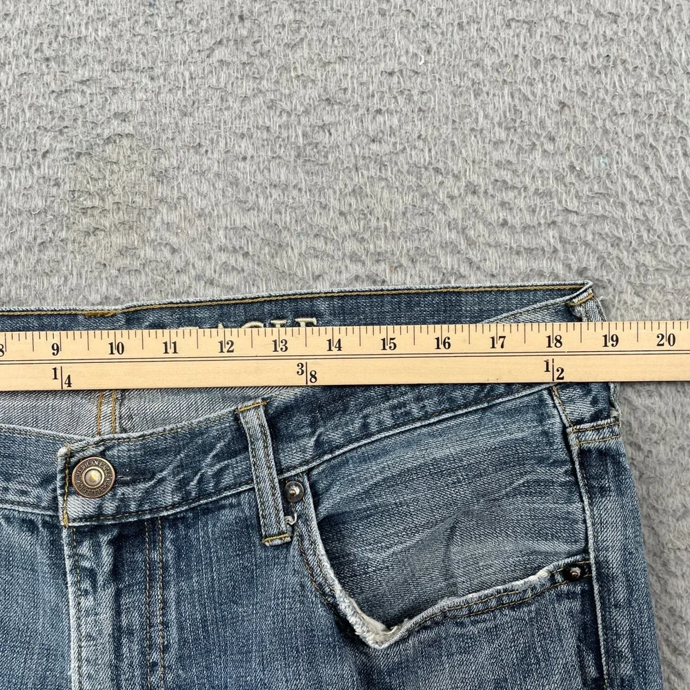 American Eagle Jeans Mens 36x34 Blue Original Straight Regular Fit Casual Denim